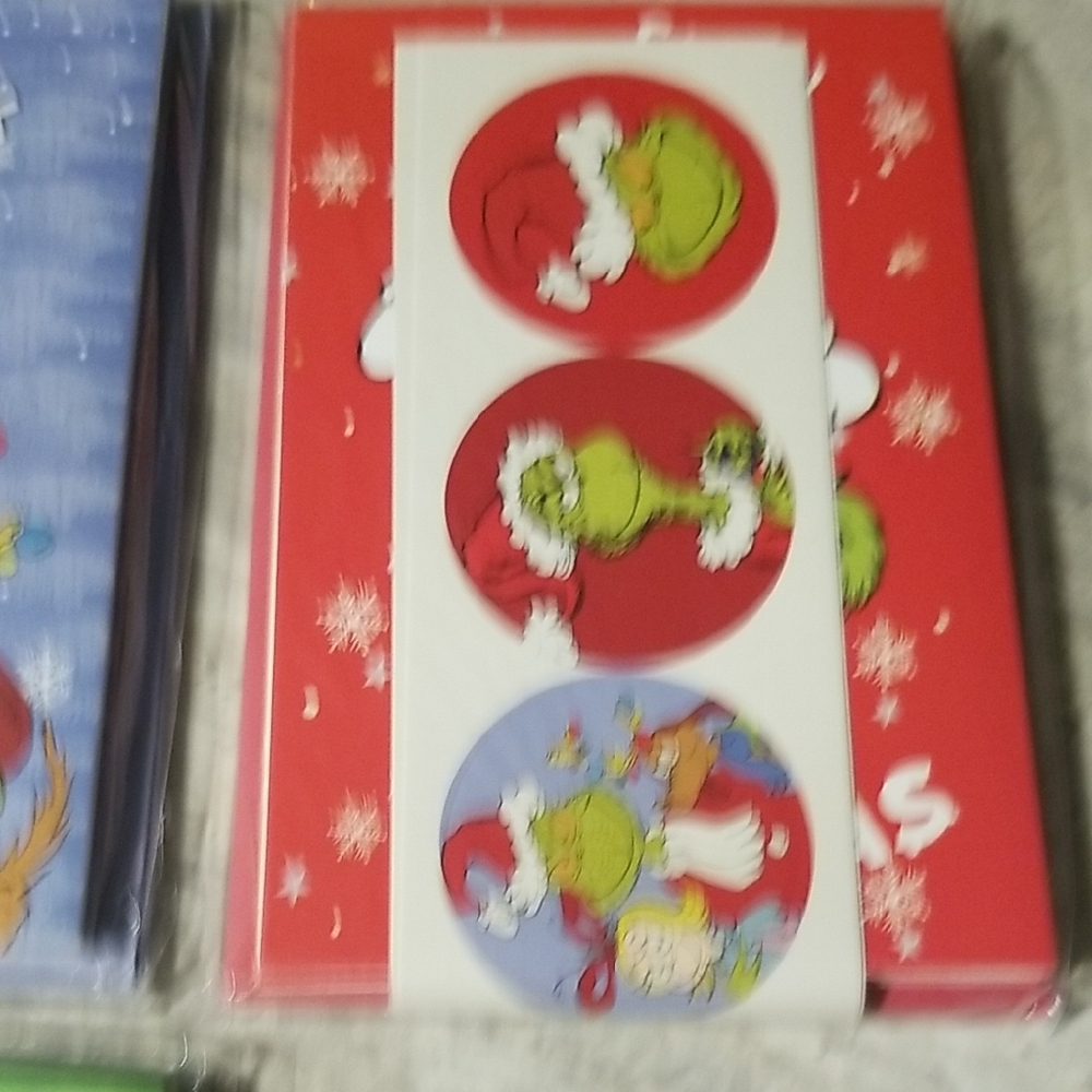 Grinch Christmas Cards Set - Picture 10 of 10